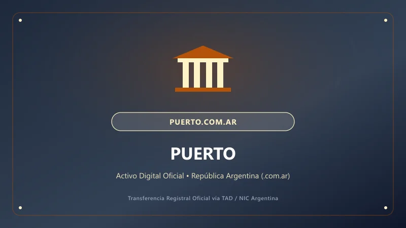 Composición visual de Puerto para el portal puerto.com.ar